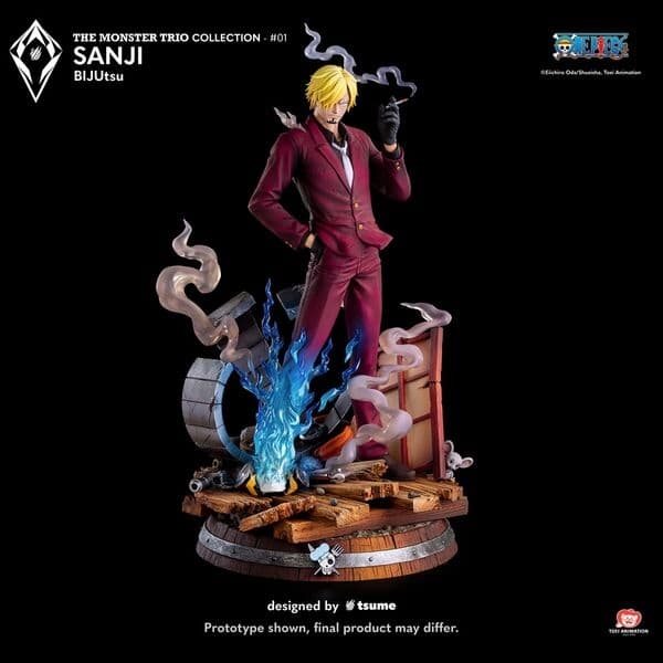 One Piece - Sanji - Bijutsu - The Monster Trio Collection (#01) - 1/4