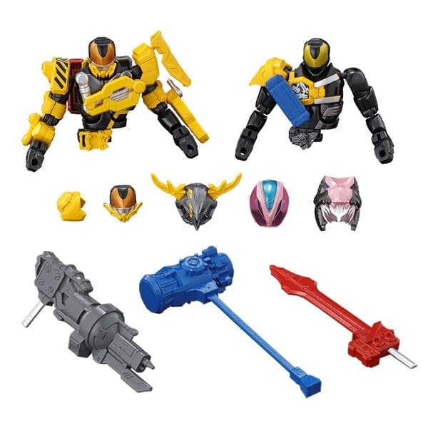 Kamen Rider Geats × Revice: Movie Battle Royale - Kamen Rider Revi - Kamen Rider Seeker - Kamen Rider Vice - Revolve Change Figure (PB03) - Movie Battle Royale Set