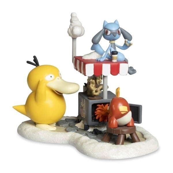 Pocket Monsters - Hogator - Koduck - Nekkoara - Riolu - Holiday Pokémon Village - Snow Many Choices
