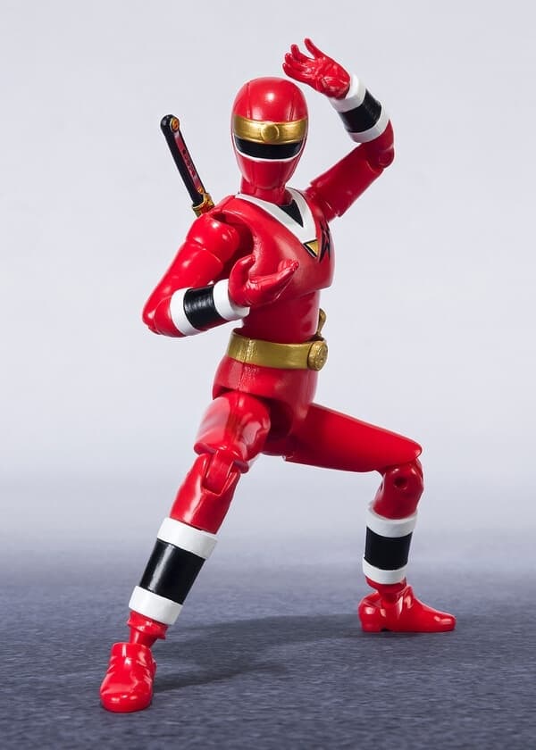 Ninja Sentai Kakuranger - Ninja Red - Bandai Shokugan - Candy Toy - Shodo Super