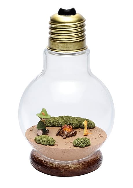 Mumin - Snusmumriken - Teety-Woo - Moomin Light Bulb Terrarium - 4
